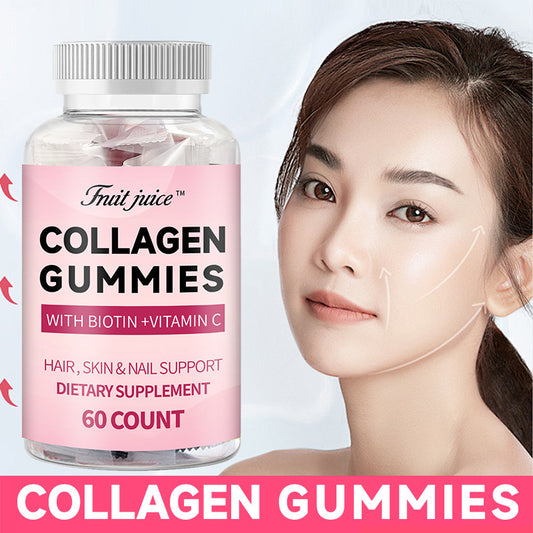 Collagen Gummies with Glutathione for Skin Beauty